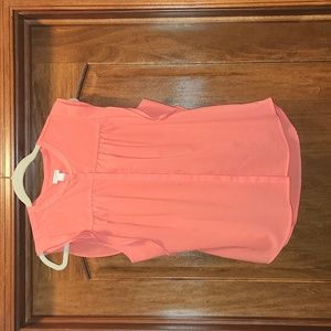 J crew flutter top